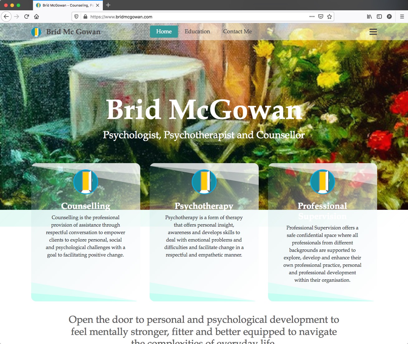 Brid McGowan website